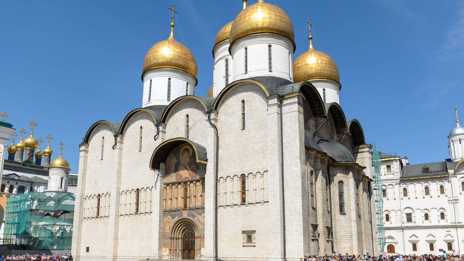 Успенский собор, Кремль, Москва. 12.07.2014