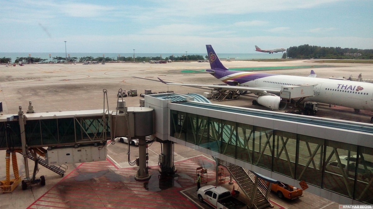 Аэропорт Пхукет. Таиланд