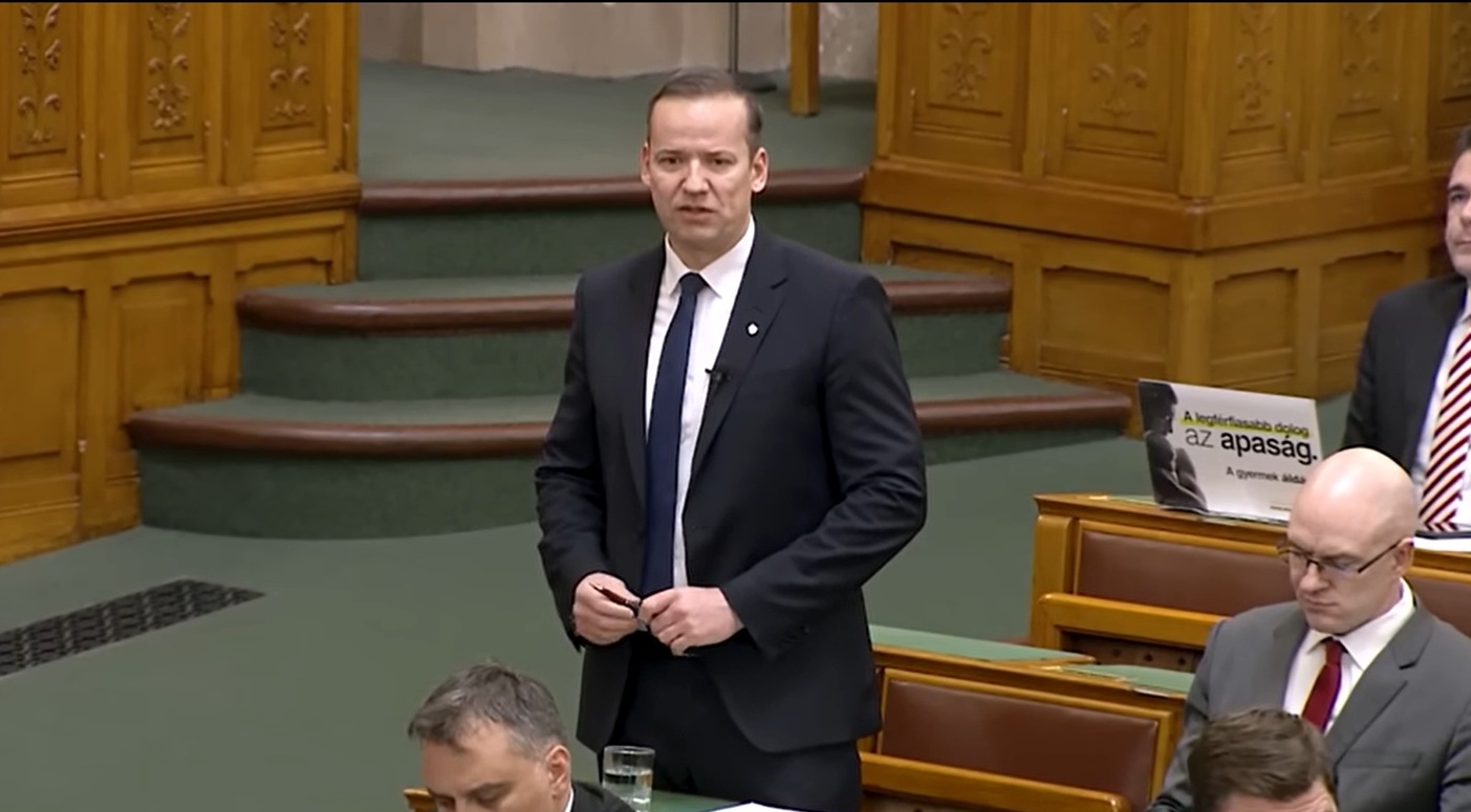 Лидер «Нашей Родины» Ласло Тороцкаи