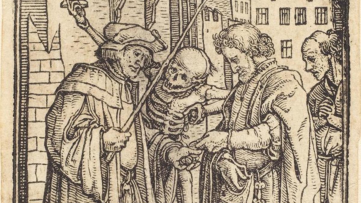 Ганс Гольбейн Младший. Смерть и адвокат. 1523—1526