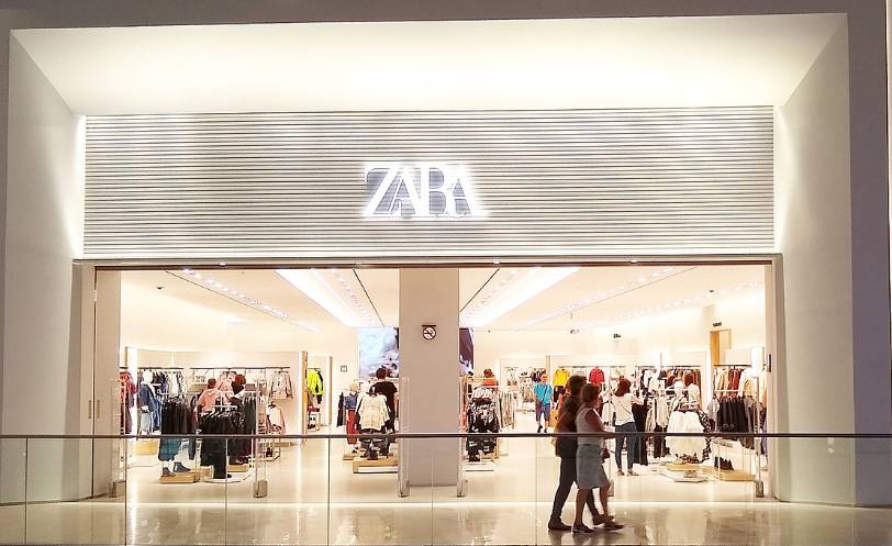 Магазин брэндовой одежды Zara