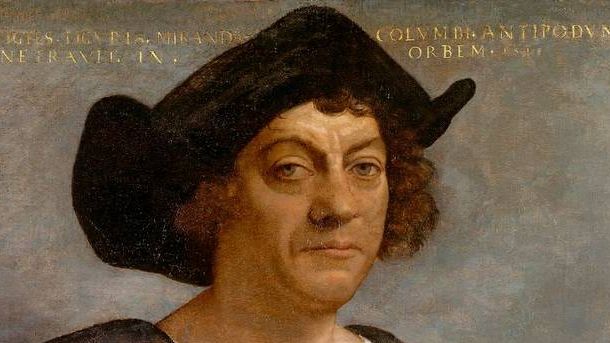 С. дель Пьомбо. Портрет Христофора Колумба. 1519