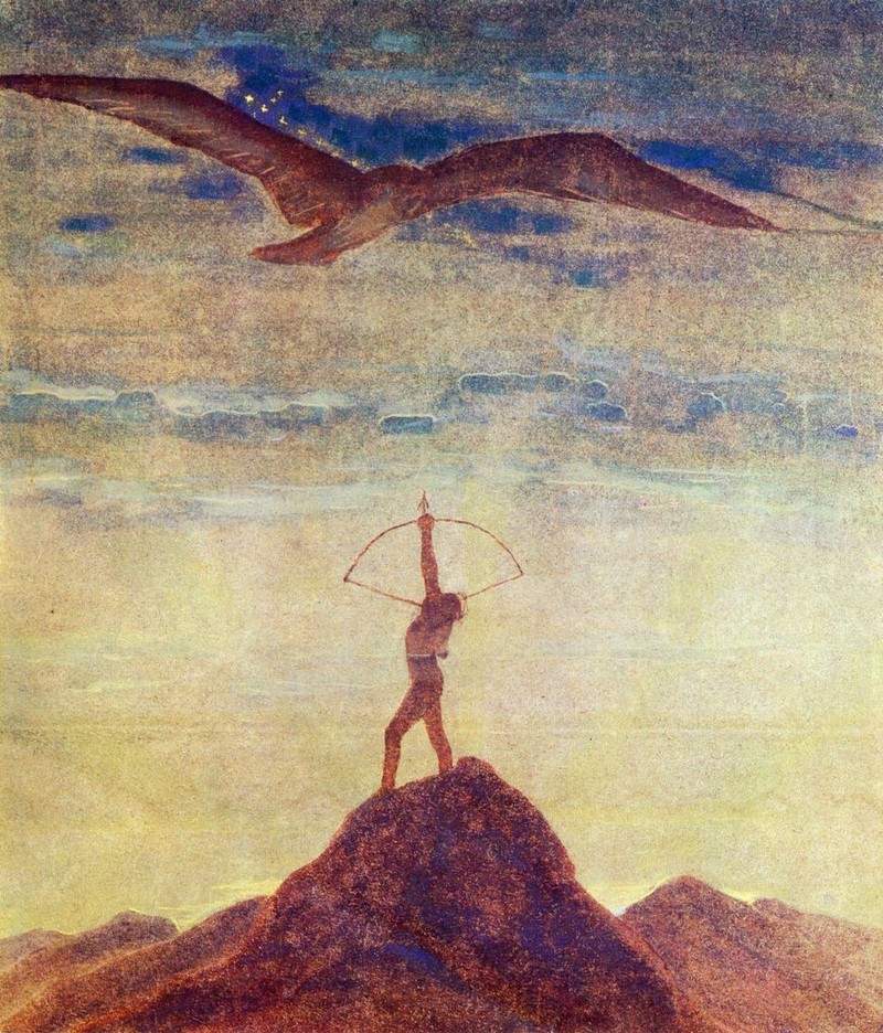 Микалоюс Чюрлёнис. Стрелец. 1907