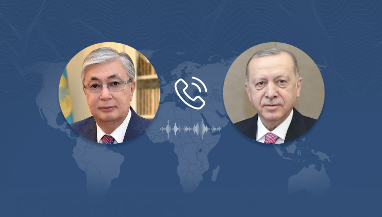 Президенты Казахстана Касым-Жомарт Токаев и Турции Реджеп Эрдоган