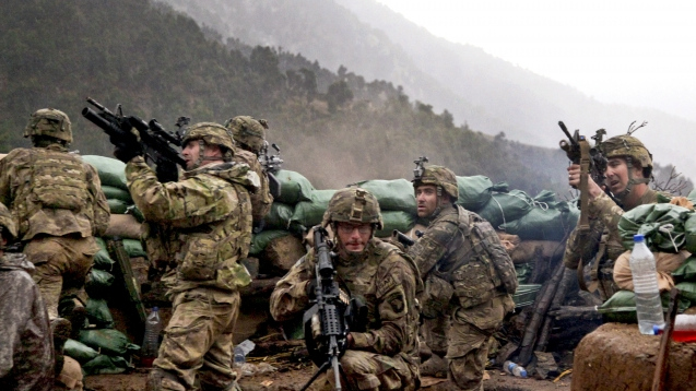 Американские военные в Афганистане