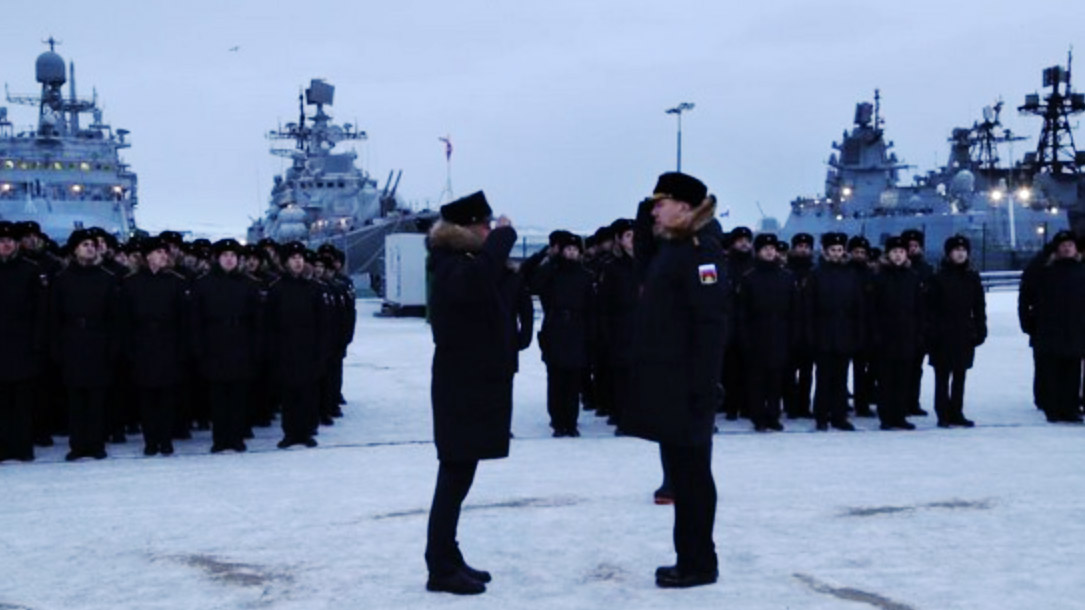 БПК Северного флота «Вице-адмирал Кулаков» завершил выполнение задач дальнего похода и прибыл в Североморск