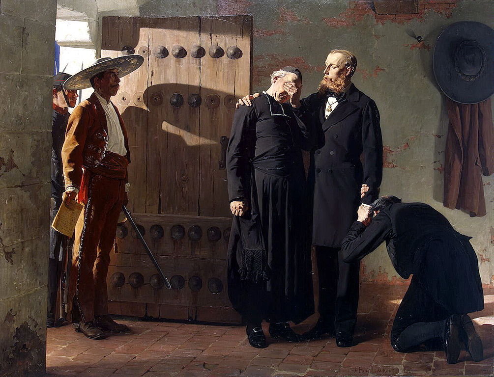 Жан-Поль Лоран. Мексиканский император Максимилиан перед казнью. 1882