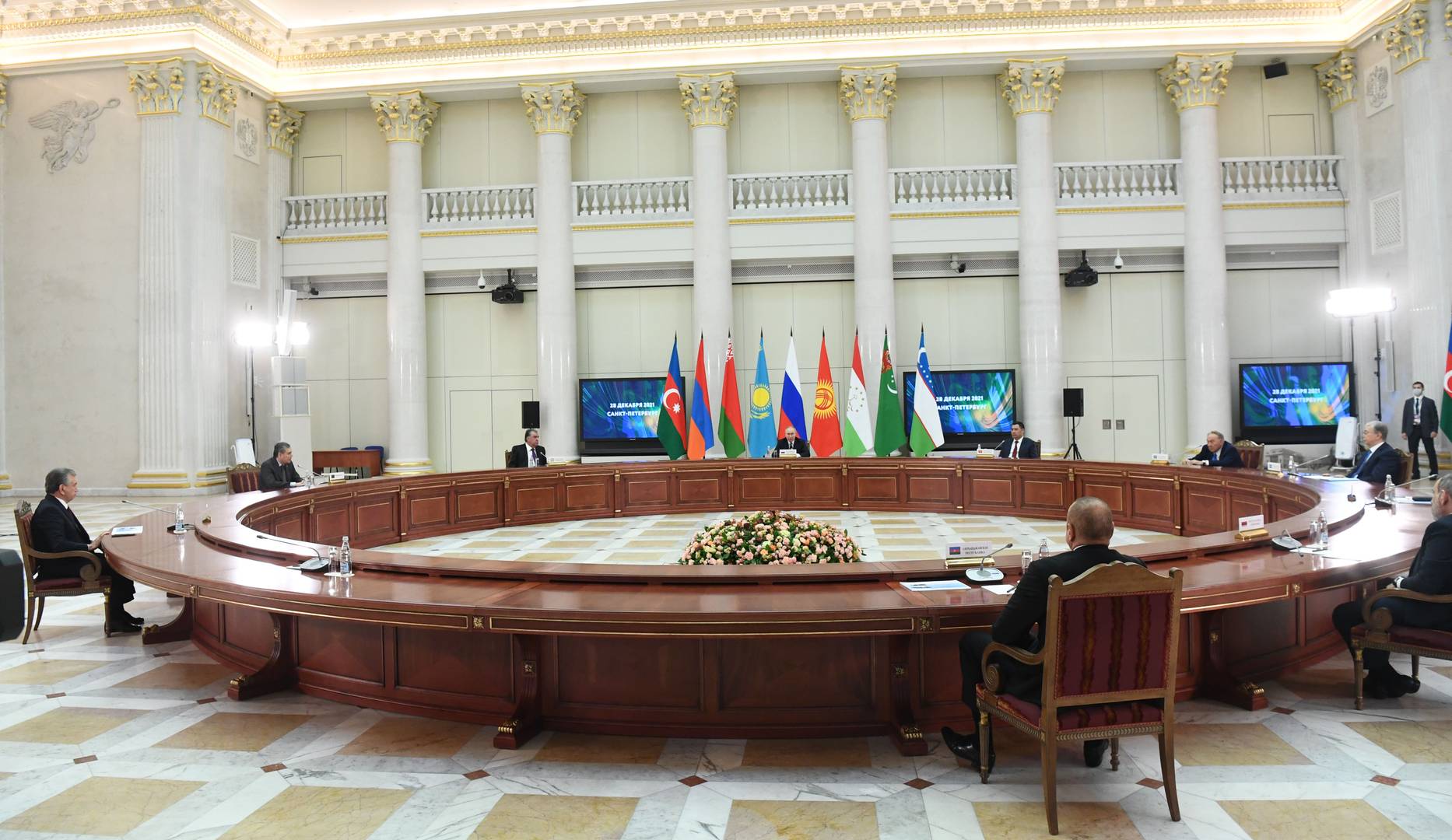 Саммит лидеров стран СНГ. Санкт-Петербург, 2021 год