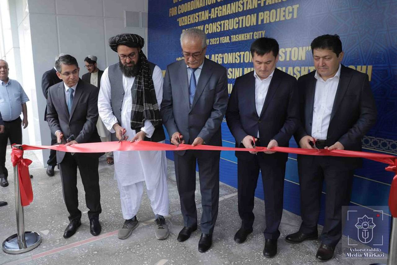 Открытие Проектного офиса по координации строительства новой железной дороги «Узбекистан — Афганистан — Пакистан»