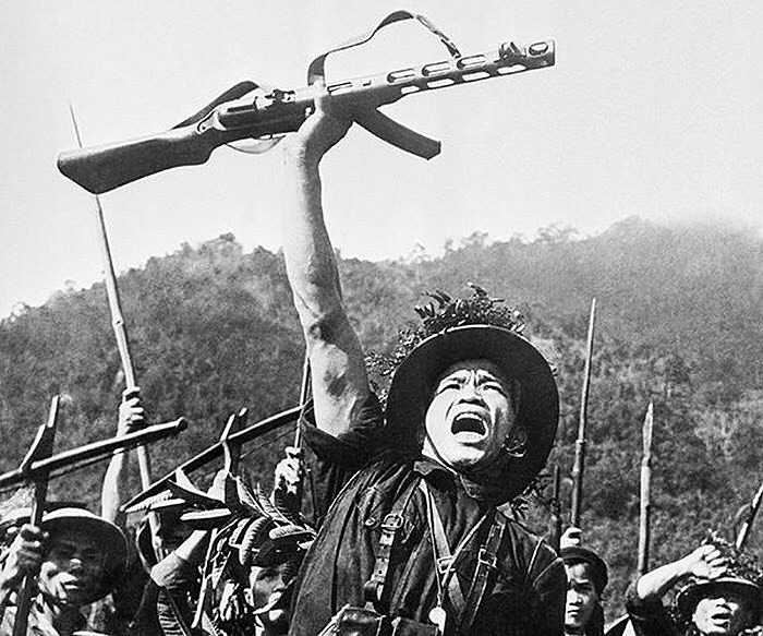 Бойцы вьетнамской армии. 1960-е