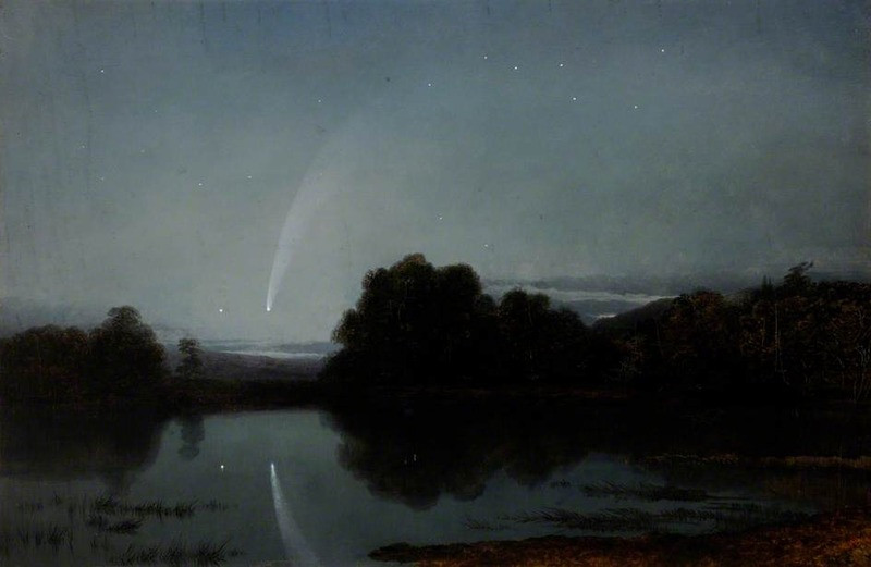 Джеймс Пул. Комета Донати. 1858