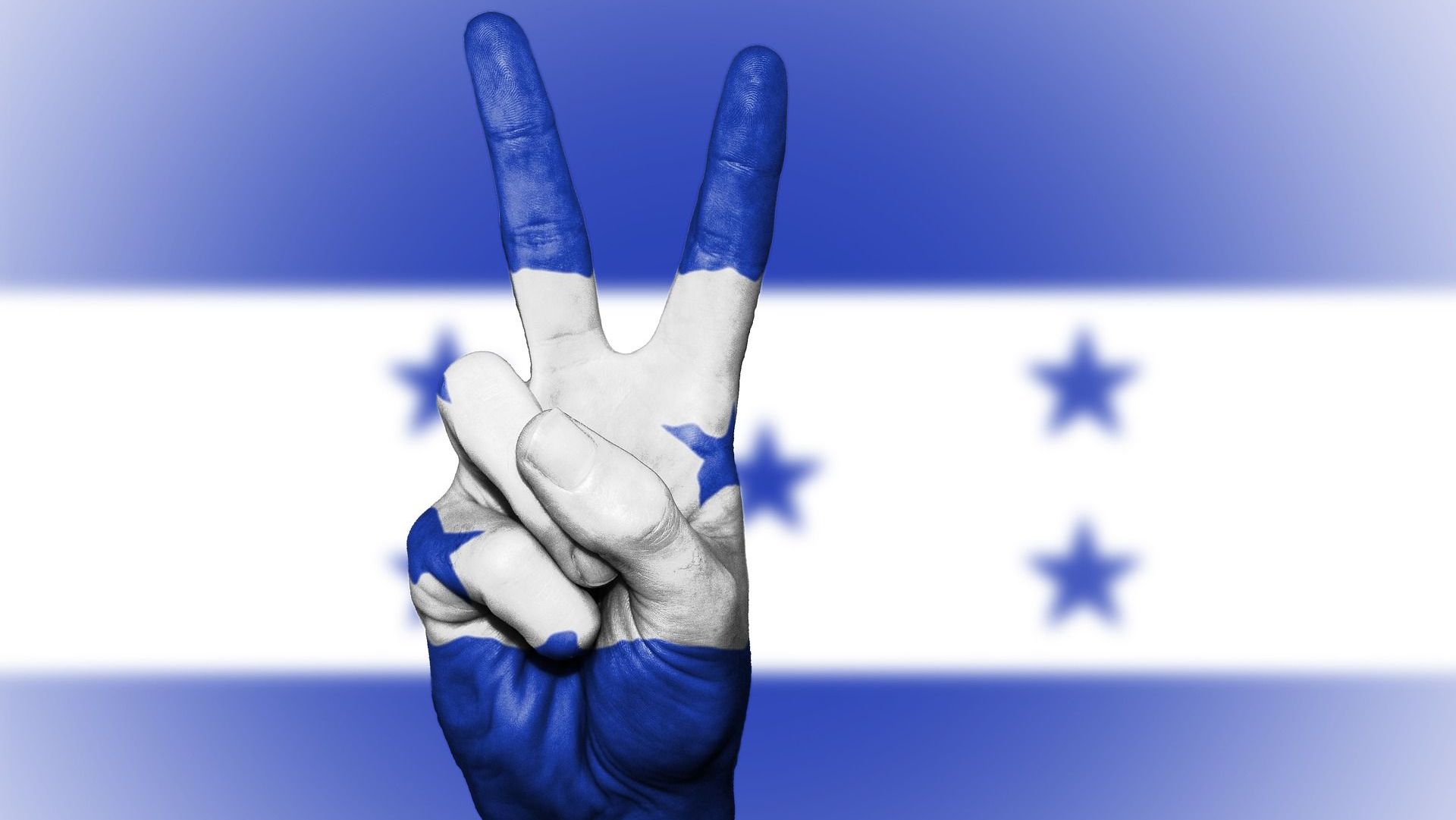 Национальный флаг Гондураса
