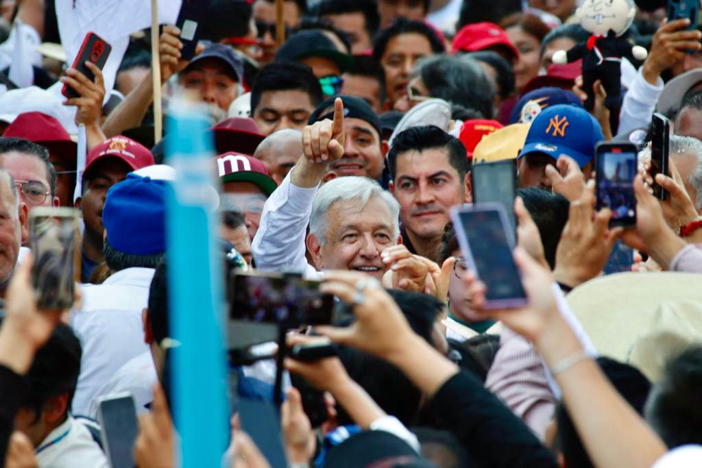 Митинг в поддержку президента Мексики 27 ноября 2022 года