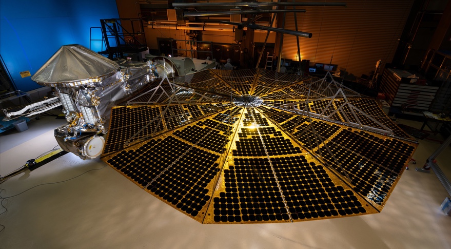 Солнечная панель научного зонда Lucy