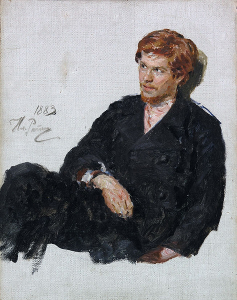 Илья Репин. Студент-нигилист. 1883