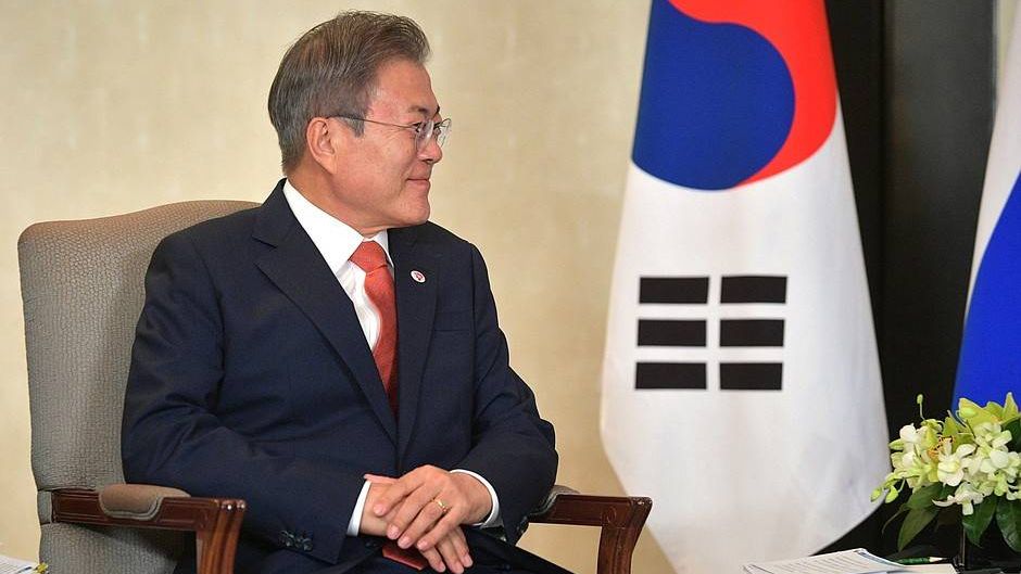Президент Южной Кореи Мун Чже Ин
