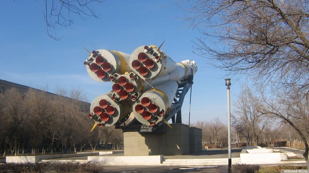 Памятник ракете-носителю «Союз», Байконур