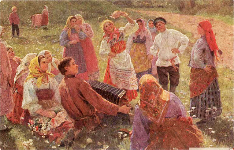 Ф. В. Сычков. Танец. 1917