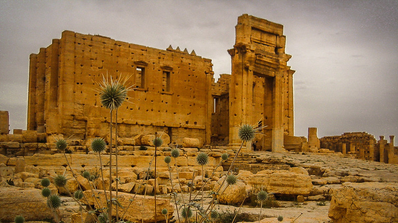Храм Баалшамина в Пальмире, архивное фото. (с0) Drouyn Cambridge, flickr.com