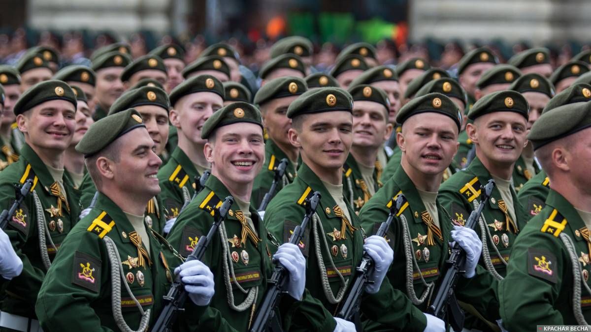 Репетиция парада Победы в Москве 05.06.2018