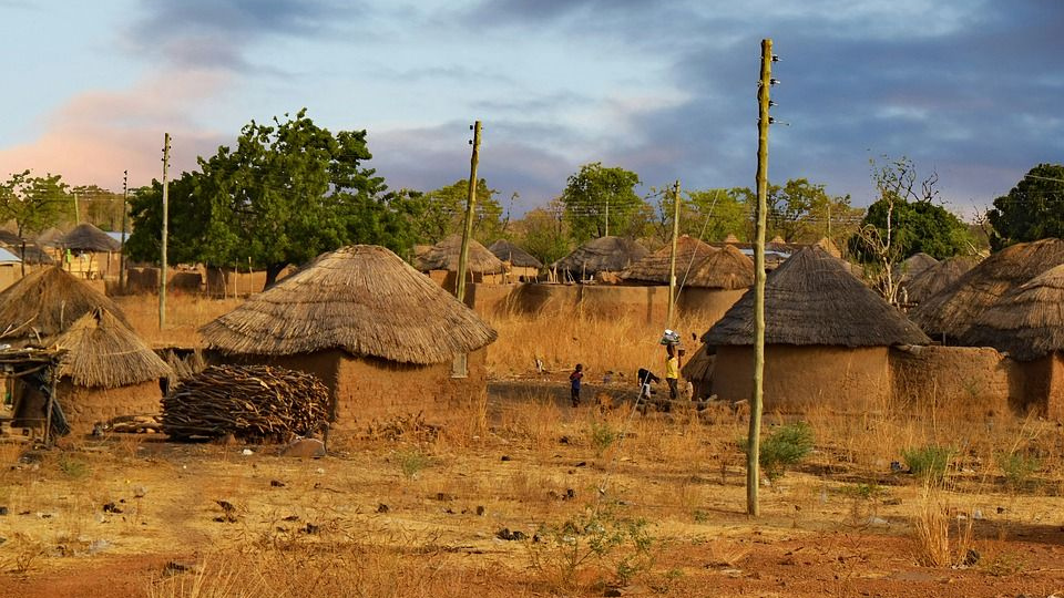 Африканская деревня
