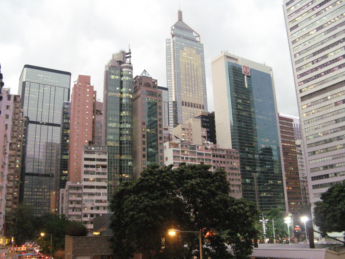 Точечная застройка в Гонконге