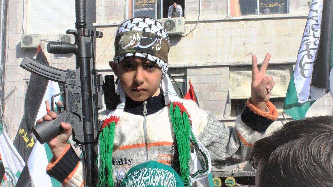 Митинг в поддержку ХАМАС в Дамаске, 2008 год