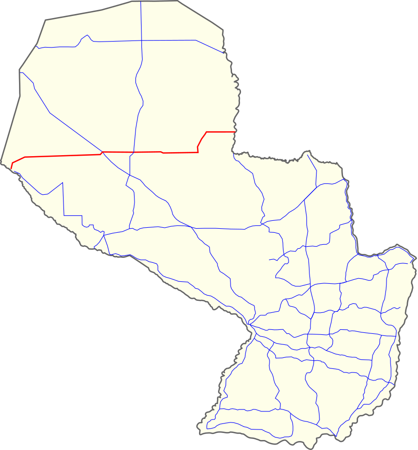 Биокеанический коридор. Парагвай