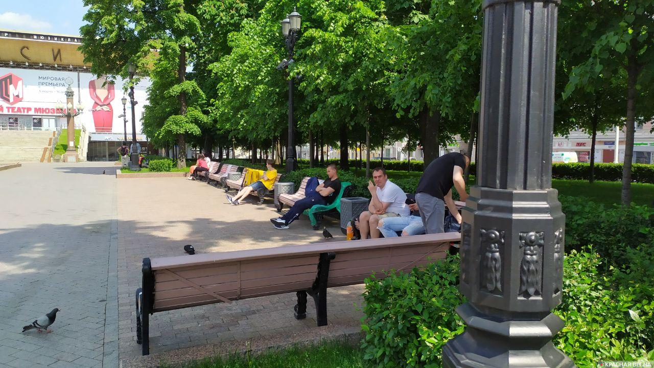 Сквер у памятника А.С.Пушкину