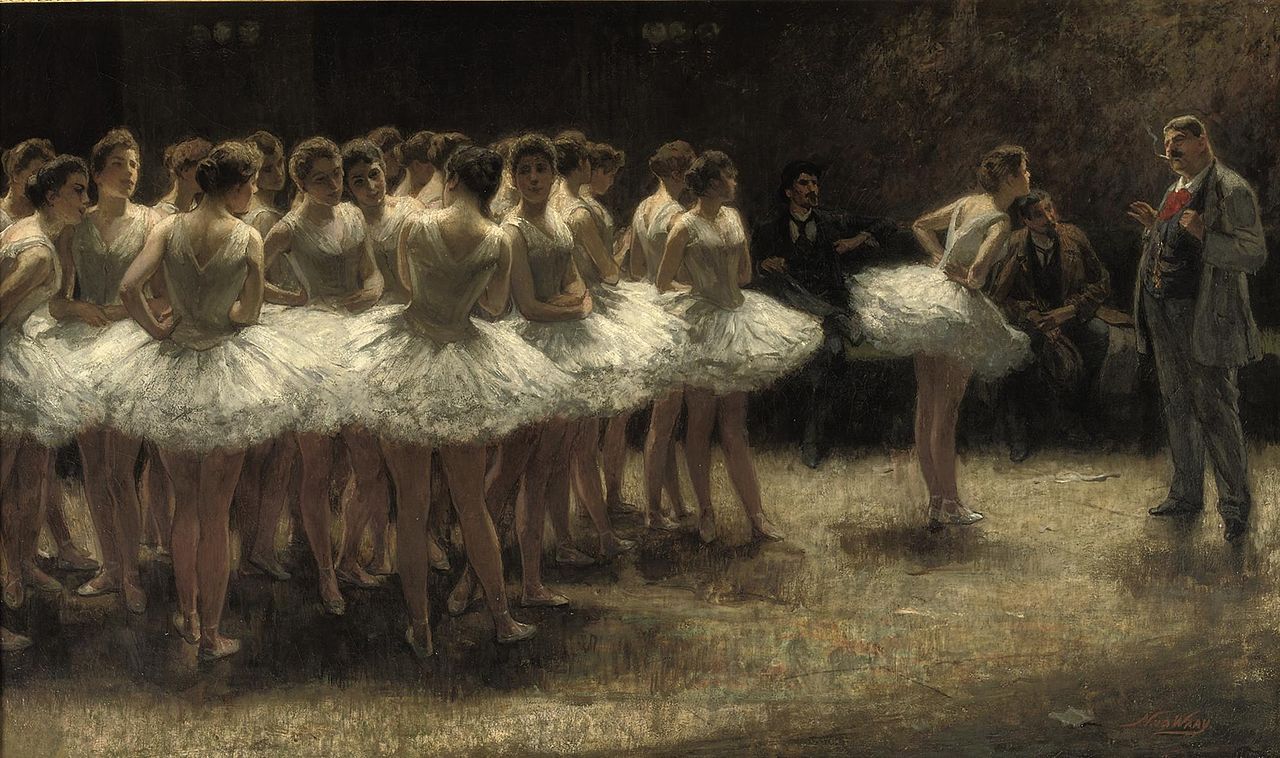 Николас ван дер Вай. Забастовка балерин. 1936