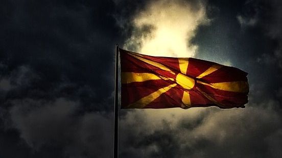 македония, флаг, страны