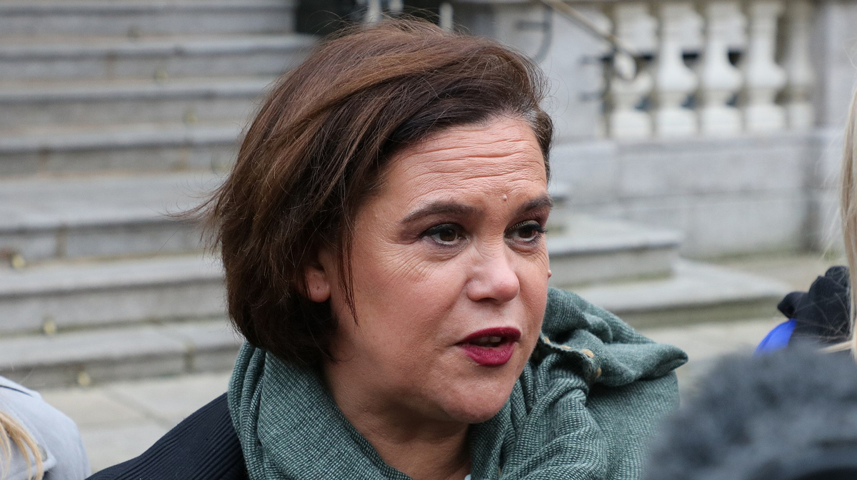 Лидер Sinn Féin Мэри Лу Макдональд