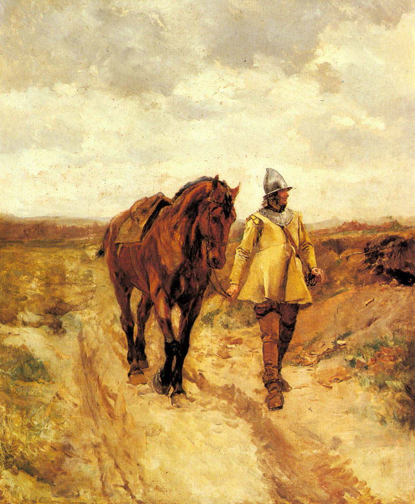 Жан-Луи-Эрнест Месонье. Вояка и его лошадь