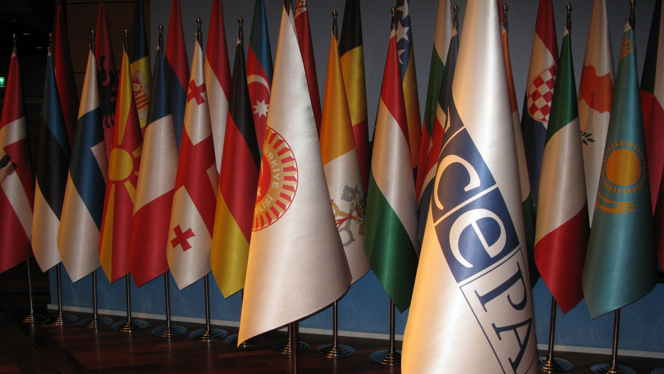 Флаги участников стран ОБСЕ