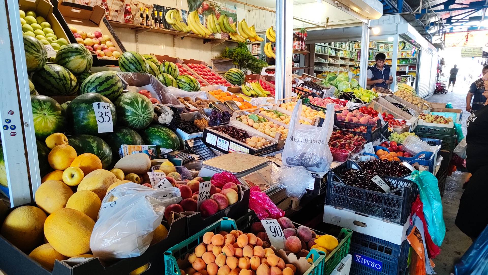 Рынок Новочеркасска. Овощи