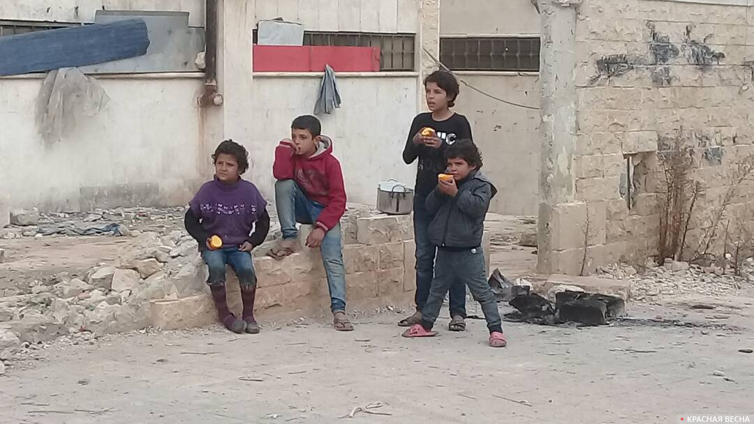 Дети в Сирии