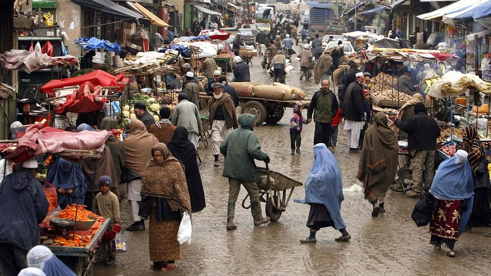 Уличная торговля. Афганистан