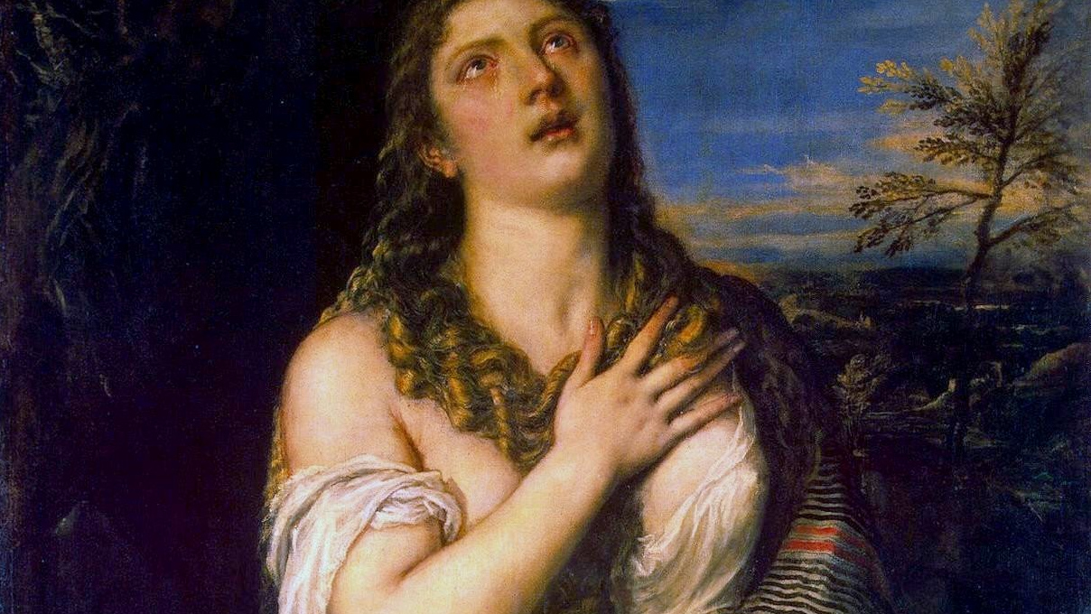 Кающаяся Мария Магдалина. 1565. Тициан
