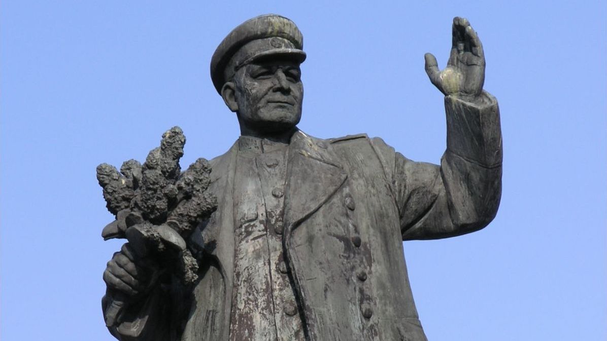 Памятник Ивану Коневу в Праге