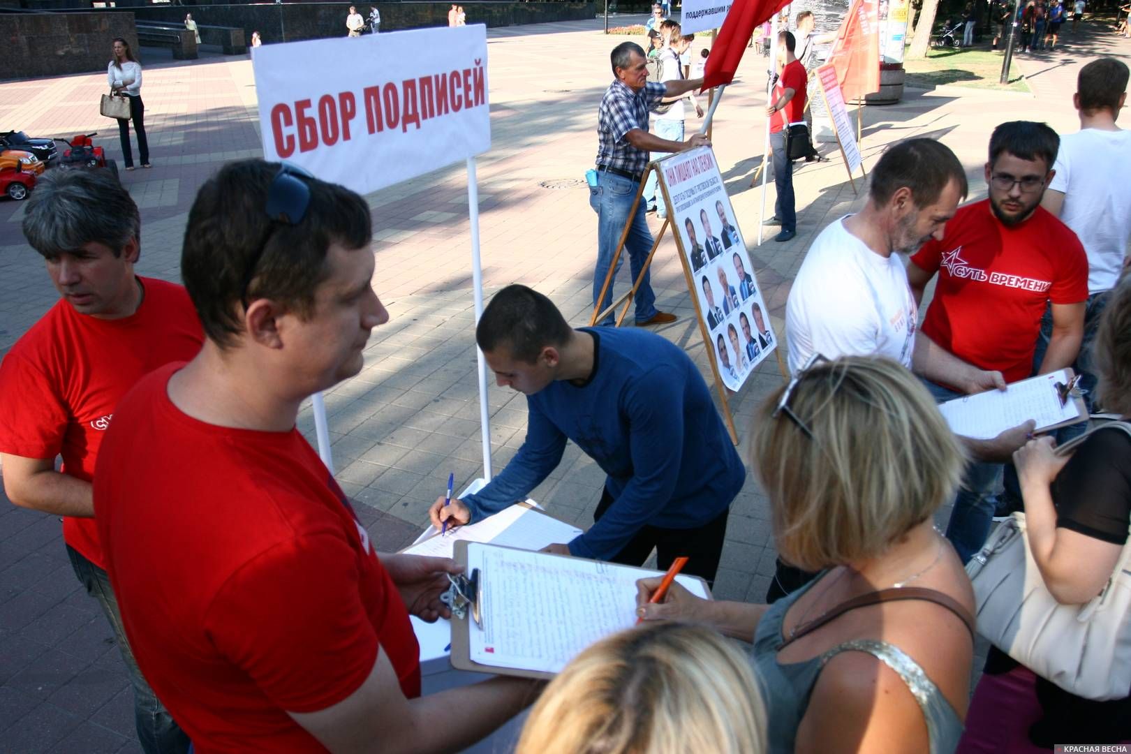 Пикет против пенсионной реформы. Ростов-на-Дону. 19.08.2018