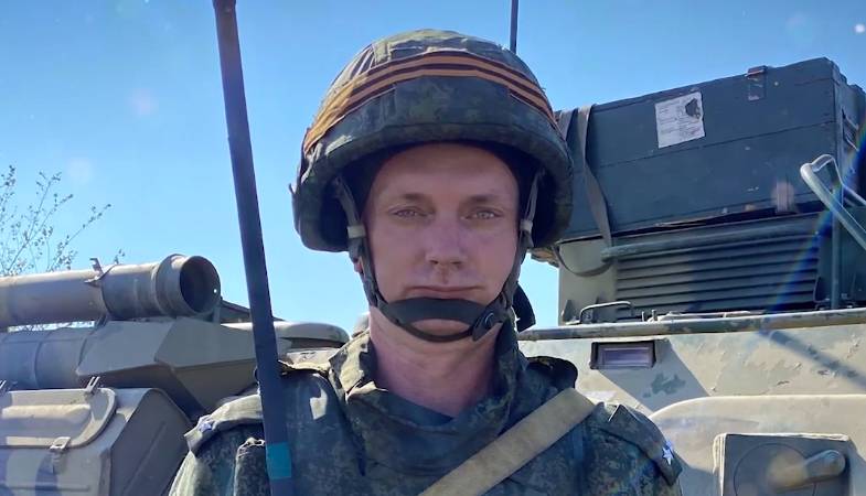 Гвардии подполковник Сергей Орешков