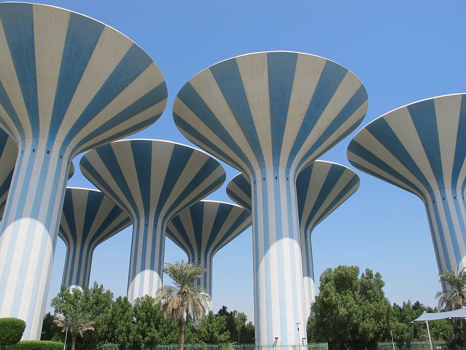 Водонапорные башни в Кувейте
