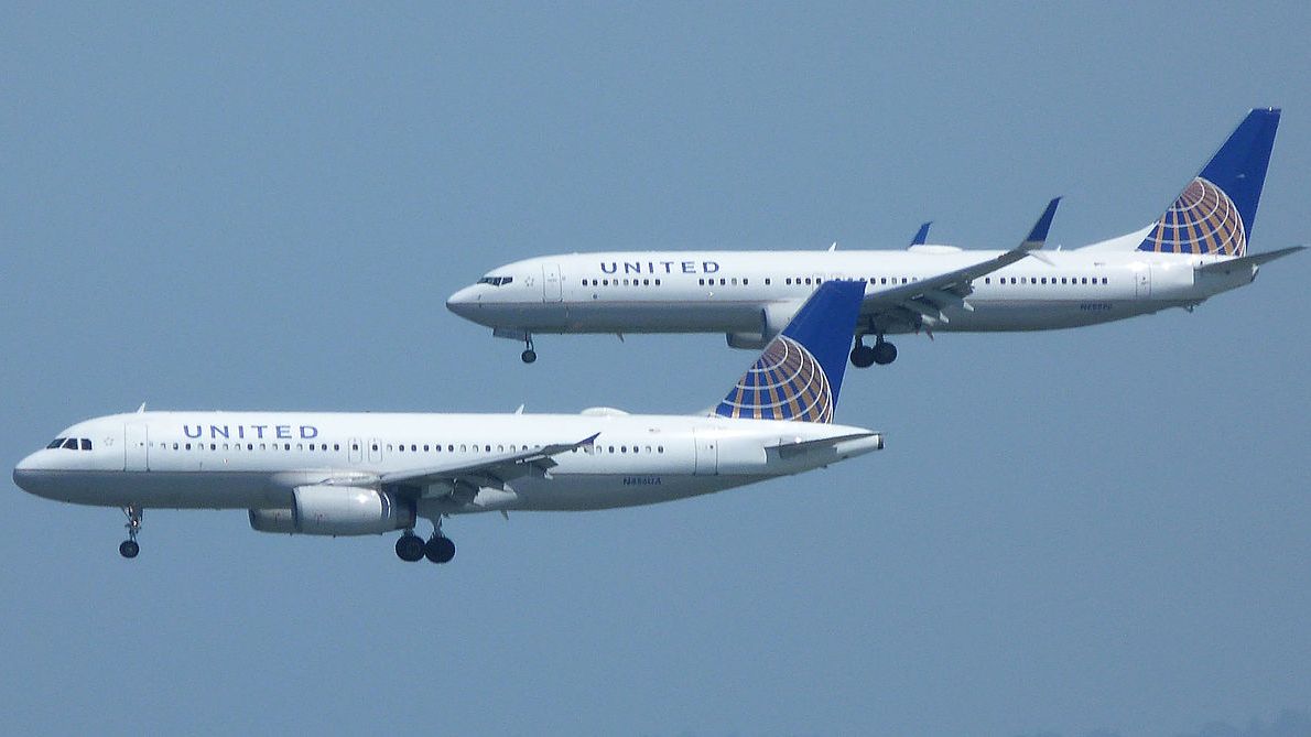 Boeing-737 компании United Airlines