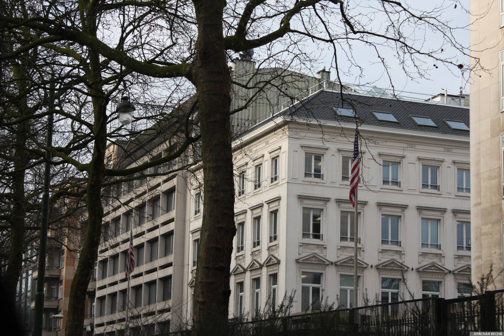 Посольство США. Брюссель. Бельгия