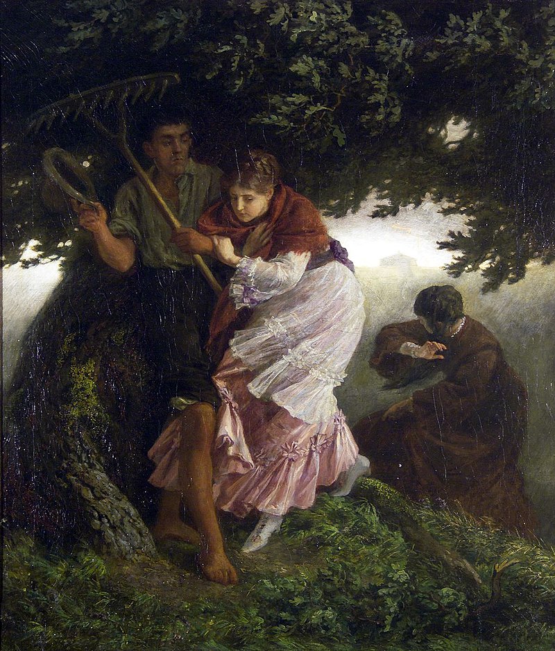 Берталан Секей. Гроза. 1875
