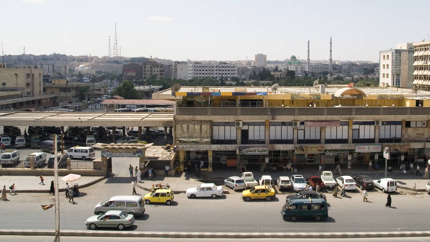 Автовокзал в Алеппо