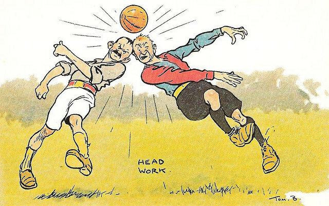 Том Браун. Работа головой. Футбол. 1903