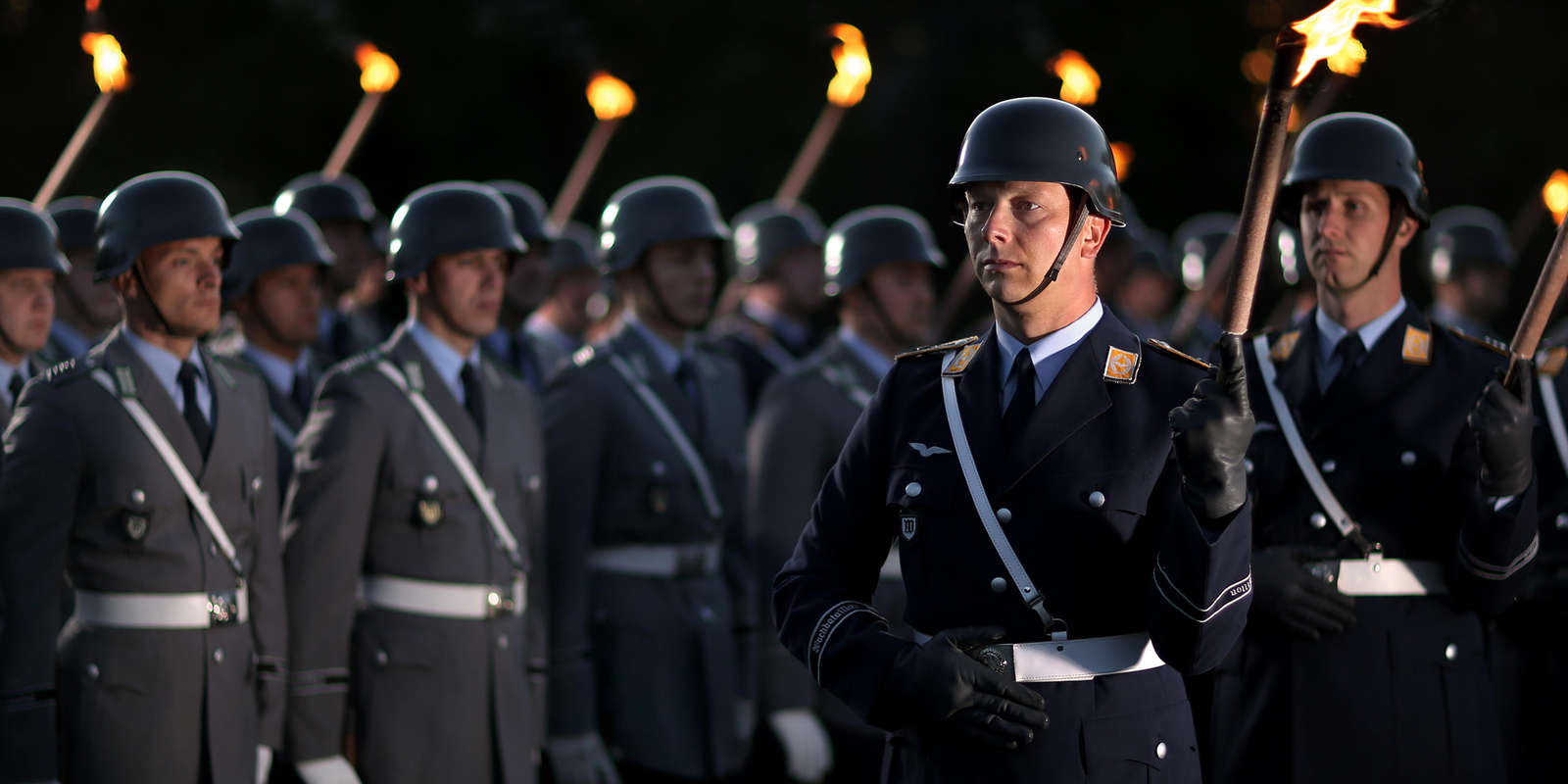 Военнослужащие Бундесвера демонстрирует верность традициям