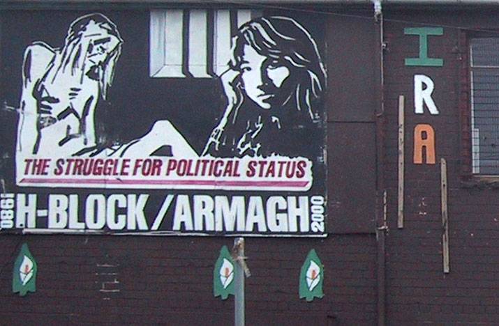   Фреска в Белфасте , изображающая голодовку республиканцев 1981 года