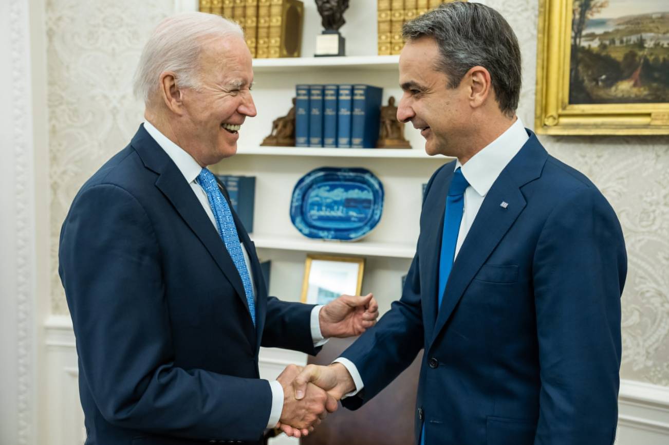 Президент США и премьер-министр Греции